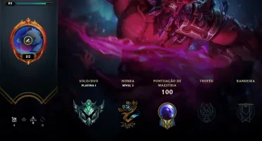 Conta LOL - Platina 2 - 50 Campeões