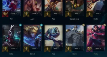 Conta LOL - Platina 2 - 50 Campeões