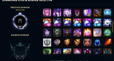 conta lol platina 1 75 pdl, 101 skins, emote e borda diamond