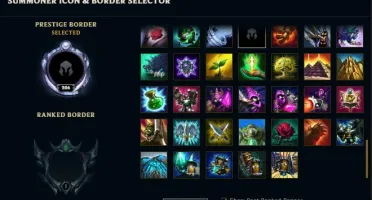 conta lol platina 1 75 pdl, 101 skins, emote e borda diamond