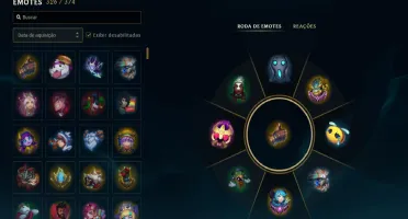 Conta LoL Ex mestre, com skins únicas e 365 skins.