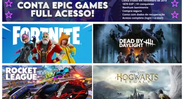 Conta Epic Games 2019 | Skins Em Jogos | Acesso Completo