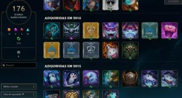 Conta LOL D4 8 Anos