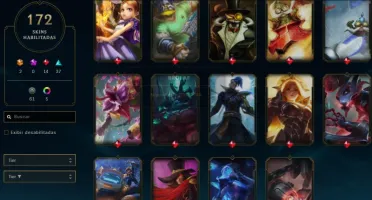 Conta LOL D4 8 Anos