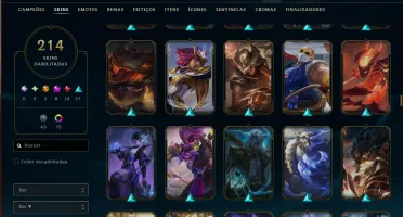 Conta Lol | 213 Skins | Season 2013