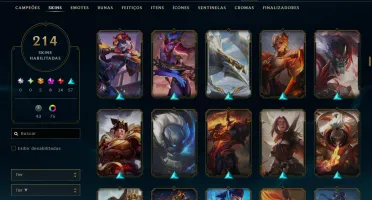 Conta Lol | 213 Skins | Season 2013
