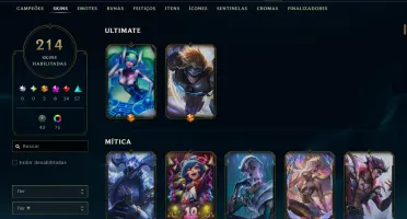 Conta Lol | 213 Skins | Season 2013
