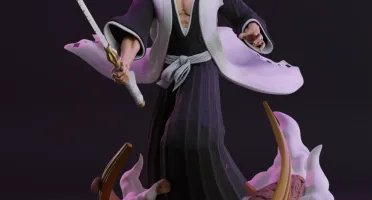 Zaraki Kenpachi - Bleach - Stl 3D