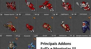Elder Druid level 254 + Elite Knight 161 com PA Até 17/10/17