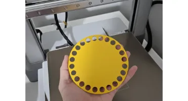Base Circular 12 cm para Cesto de Crochê