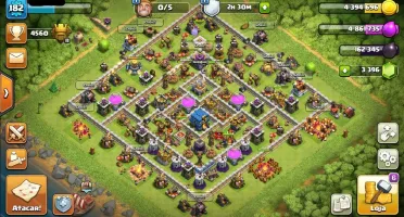 Conta Clash Of Clans CV12 - ÚNICO DONO
