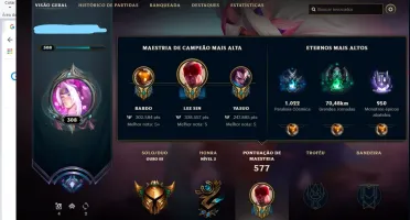 Conta LOL 127 SKINS 54 CROMAS 19 maestrias 7 + VALORANT