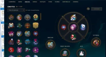 Conta LOL 127 SKINS 54 CROMAS 19 maestrias 7 + VALORANT