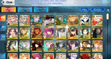 Fate GO/Fate Grand Order Conta 21SSR 32SR NA