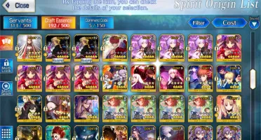Fate GO/Fate Grand Order Conta 21SSR 32SR NA