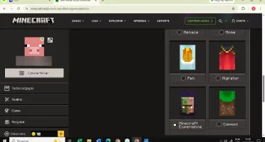 Conta de Minecraft Original