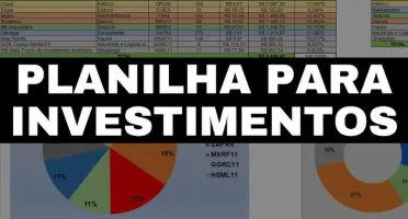 Planilha para Controle de Investimentos - Completa