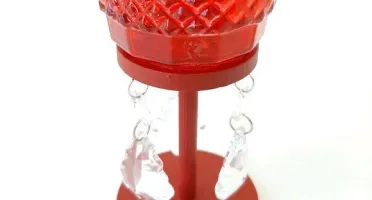 Castiçal Bico de Jaca -Vermelho - G