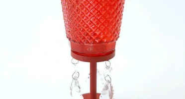 Castiçal Bico de Jaca -Vermelho - G
