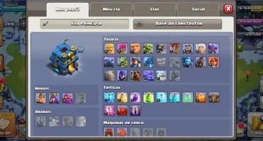 Clash Of Clans conta cv 12 muito upada
