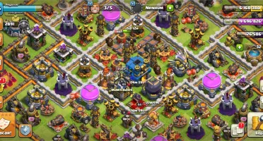 Clash Of Clans conta cv 12 muito upada