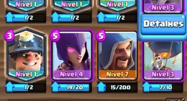 Conta clash royale lvl 9 arena 8 4 lendarias
