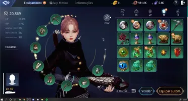 SA82 ARQUEIRA LVL 40 PRONTA P FARMAR DARK STEEL