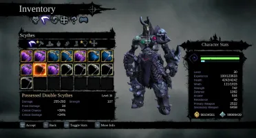 Darksiders 2 (PS5) - Armas, Armaduras, Talismans e mto mais!