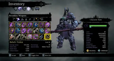 Darksiders 2 (PS5) - Armas, Armaduras, Talismans e mto mais!