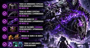 Darksiders 2 (PS5) - Armas, Armaduras, Talismans e mto mais!