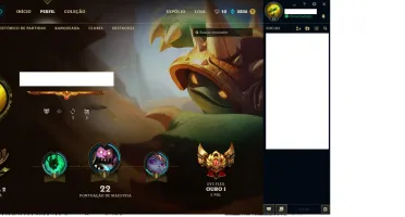 Conta de League of Legends Ouro 1 na Flex