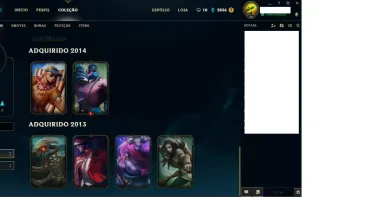 Conta de League of Legends Ouro 1 na Flex