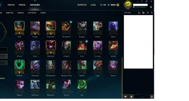 Conta de League of Legends Ouro 1 na Flex
