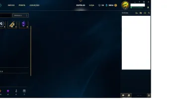 Conta de League of Legends Ouro 1 na Flex