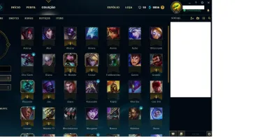 Conta de League of Legends Ouro 1 na Flex