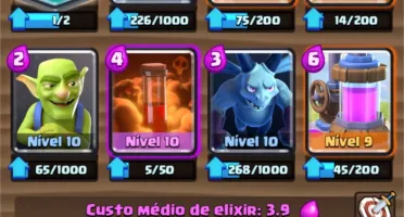 Conta de Clash Royal