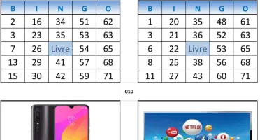 Planilhas Exclusivas Geradoras de Cartelas de Bingo