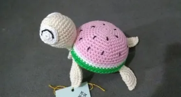 Amigurumi Pequenos e Fofinhos Tartaruga