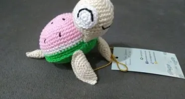 Amigurumi Pequenos e Fofinhos Tartaruga