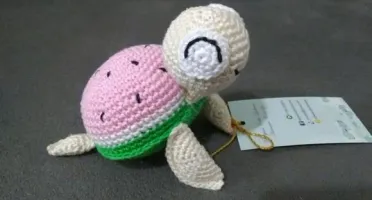 Amigurumi Pequenos e Fofinhos Tartaruga