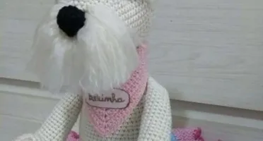 Cachorrinho Schnauzer Belinha