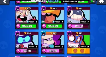 Todos os 33 brawlers