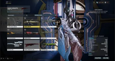 Vendo Conta de Warframe Mr Nivel 11 com 111 pl sobrando