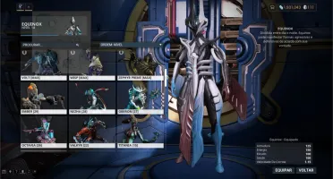 Vendo Conta de Warframe Mr Nivel 11 com 111 pl sobrando