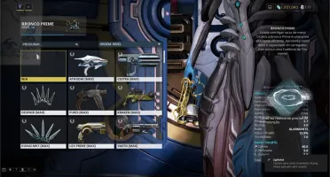 Vendo Conta de Warframe Mr Nivel 11 com 111 pl sobrando