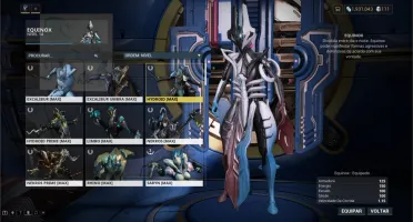 Vendo Conta de Warframe Mr Nivel 11 com 111 pl sobrando