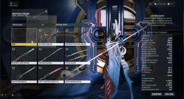Vendo Conta de Warframe Mr Nivel 11 com 111 pl sobrando