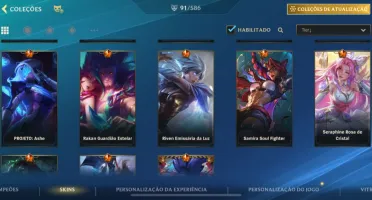 Conta Wild Rift 4 Miticas