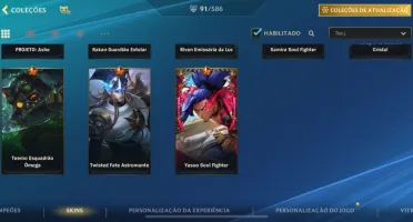 Conta Wild Rift 4 Miticas