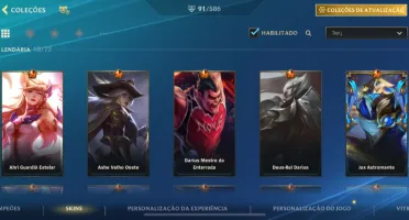 Conta Wild Rift 4 Miticas